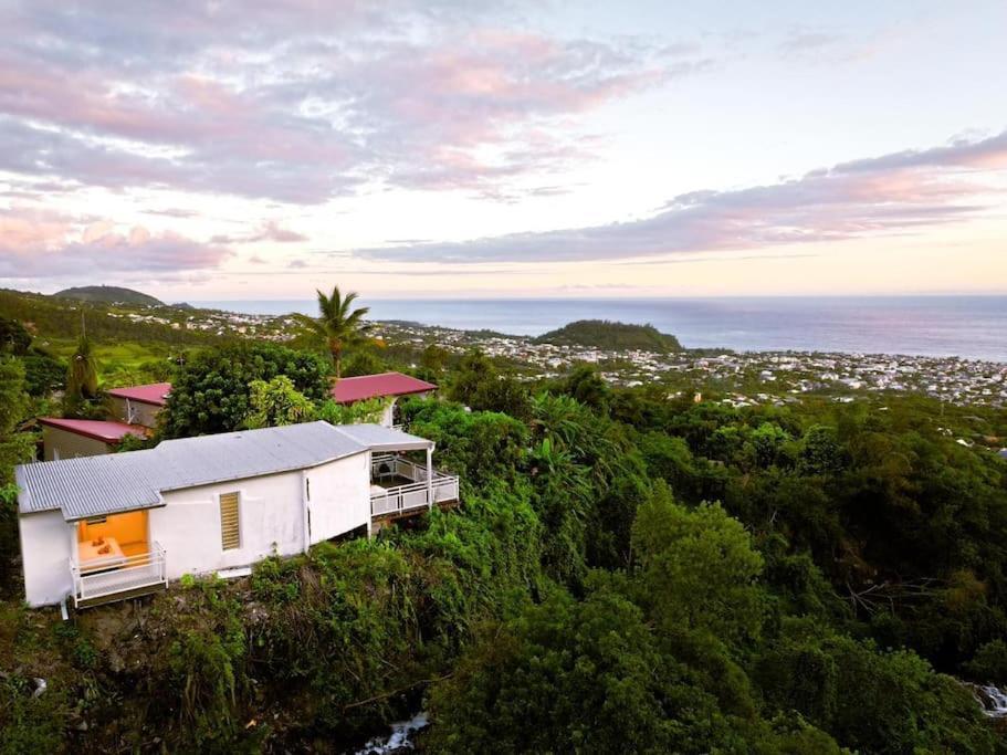 "La Ravine" Prive, Luxe, Avec Une Vue Unique Saint-Joseph Exterior photo