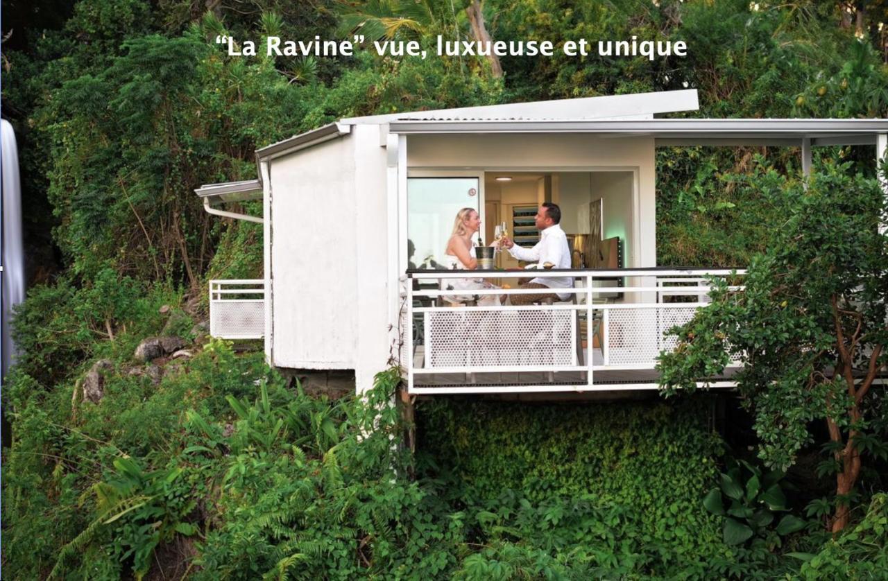 "La Ravine" Prive, Luxe, Avec Une Vue Unique Saint-Joseph Exterior photo